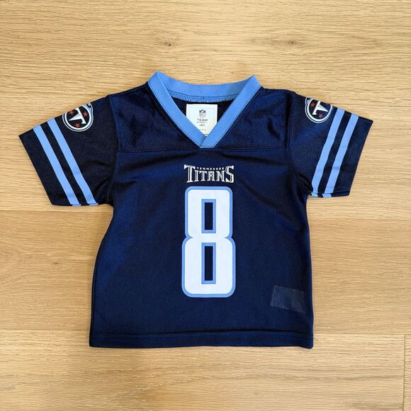 Boys NWOT Team Apparel Tennessee Titans Jersey Mariota #8 2T - Picture 1 of 5